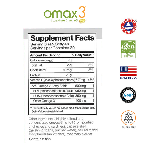 Omax3 30-Day Supply