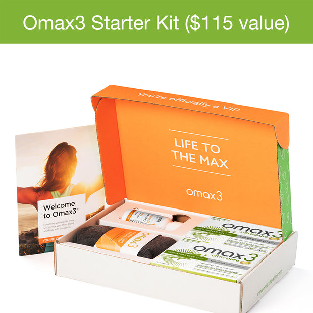 Omax3 Omega-3 Starter Kit:  THE FREEZER TEST®